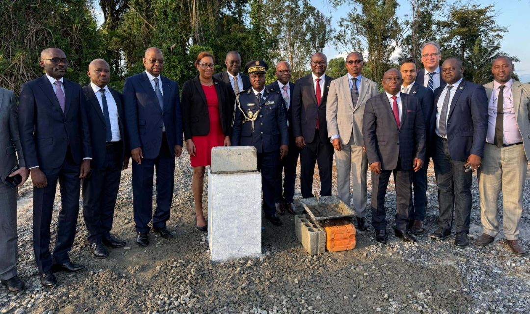 Chantier du data center au Gabon